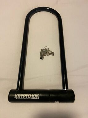 KryptoLok U-Lock Bike Lock - Black